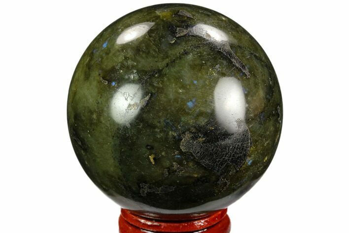 Bargain, Polished Labradorite Sphere - Madagascar #126804